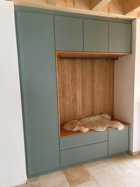 Einbauschrank von der Schreinerei Sperk