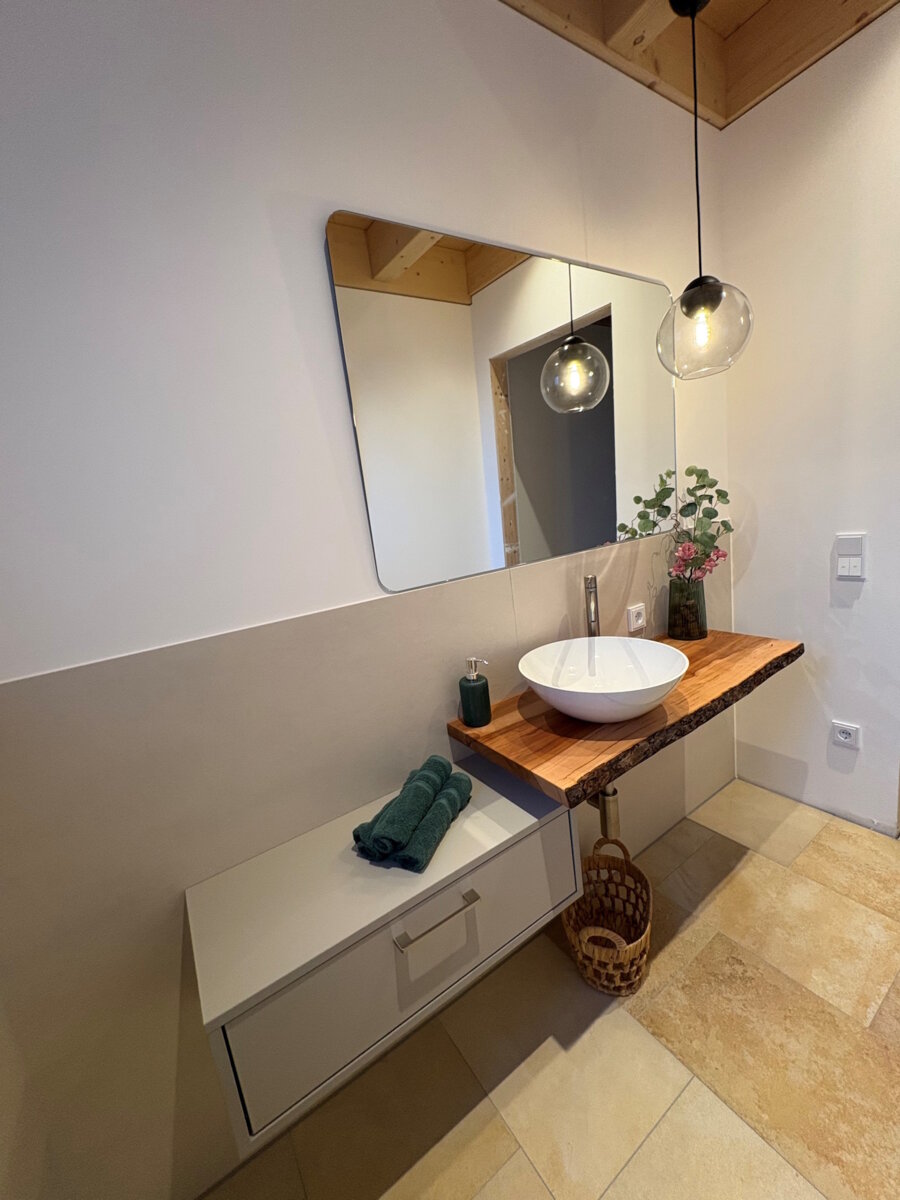 Badezimmer aus Holz